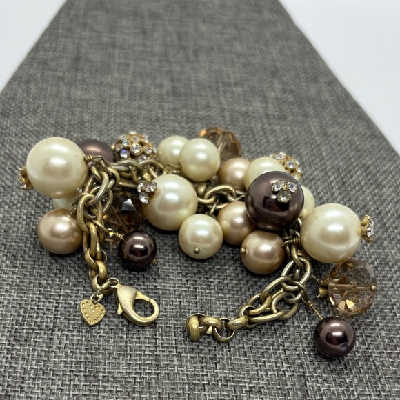 Stella & Dot Audrey Cluster Charm Bracelet - Picture 3 of 7